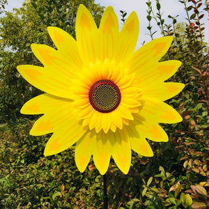 Moulin à vent de tournesol