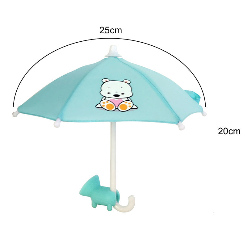 Support De Téléphone Portable Mignon Avec Parasol