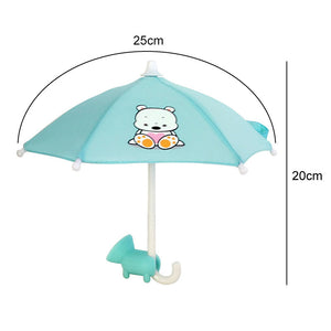 Support De Téléphone Portable Mignon Avec Parasol