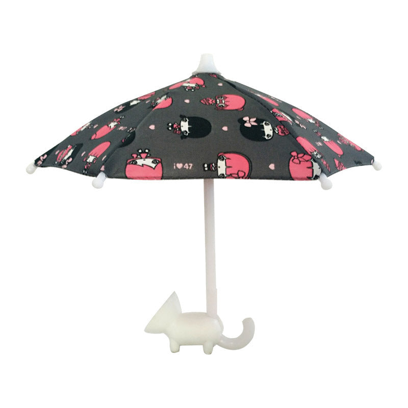 Support De Téléphone Portable Mignon Avec Parasol