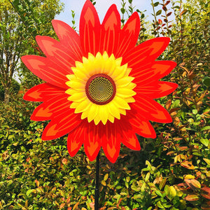 Moulin à vent de tournesol