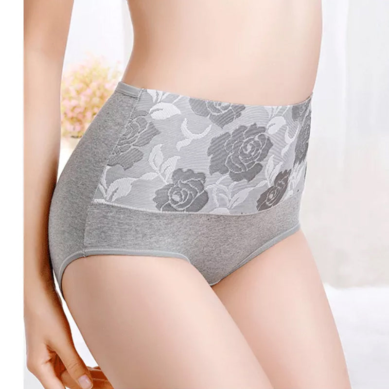 Culotte en coton taille haute