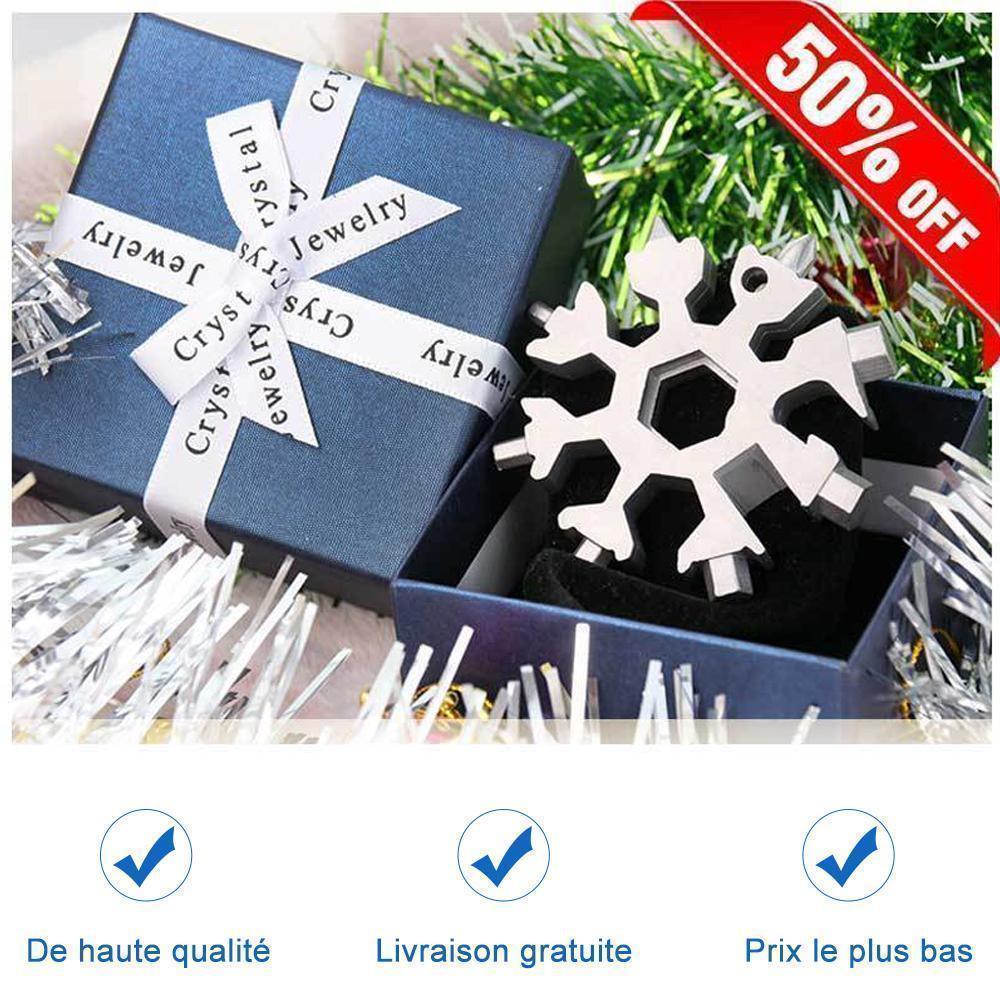 2021 18-in-1 Flocon de Neige  Multi-outil Coffret Cadeau