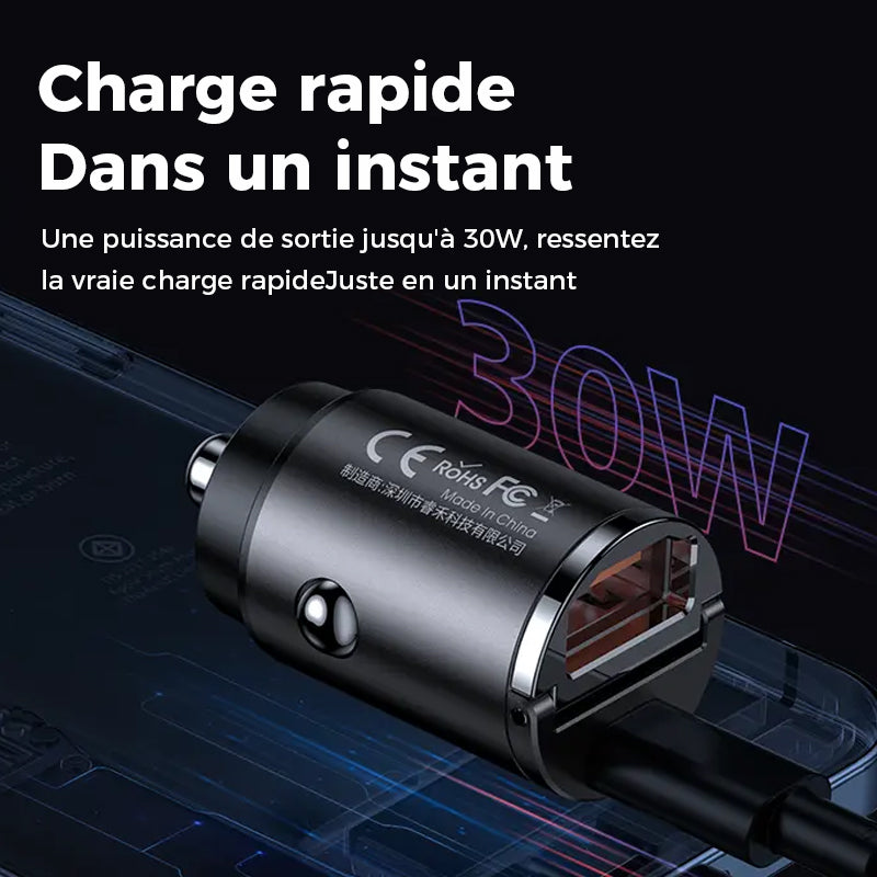 Chargeur de Voiture Rapide