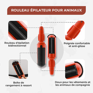 Brosse Adhésive pour Animaux Domestiques