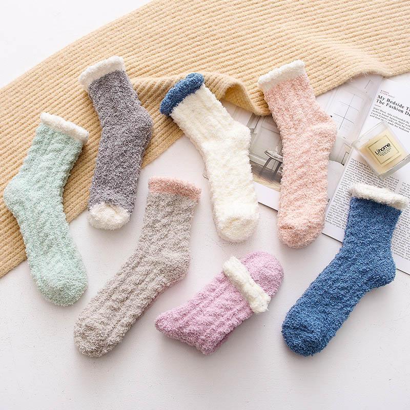 Chaussettes Chaudes en Laine