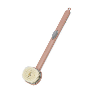 Brosse De Nettoyage De Massage De Bain Á Long Manche