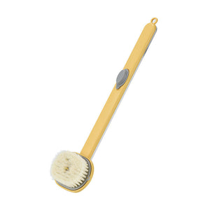 Brosse De Nettoyage De Massage De Bain Á Long Manche