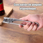 Ouvre-boîte réglable en acier inoxydable