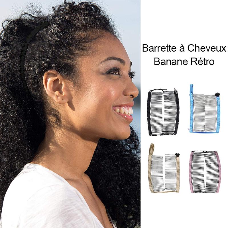 Barrette à Cheveux Banane Rétro