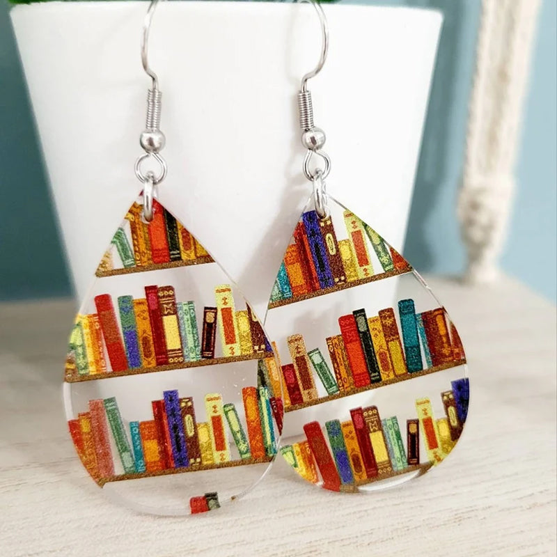 Boucles d'oreilles de livre / Boucles d'oreilles pour les amoureux des livres