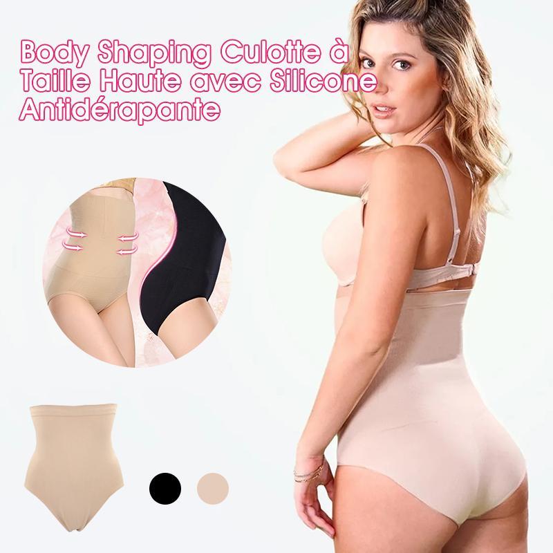 Plusgenial™ Body Shaping Culotte à Taille Haute avec Silicone Antidérapante