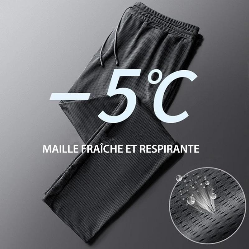 Pantalon de Yoga Élastique pour Hommes en Viscose Filament