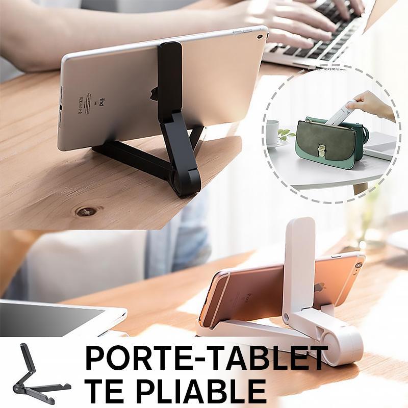 Porte-tablette pliable réglable