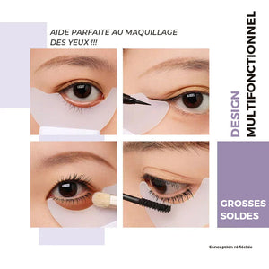 Outil de protection auxiliaire multifonction pour le maquillage des yeux