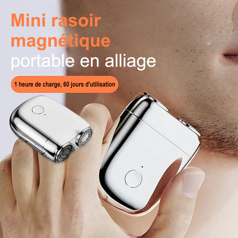 Rasoir USB portable étanche pour hommes