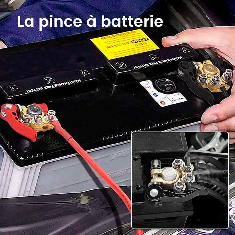 Connexions de pince de batterie