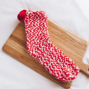 Chaussettes Cupcake Mignonnes Confortables et Moelleuses pour Hiver