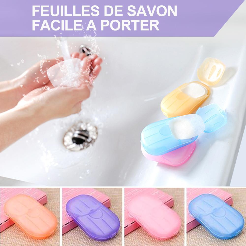 Ornerlavie™ Feuilles de Savon Portable