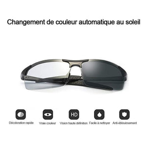 Plusgenial™ Lunettes de Soleil Photochromiques Intelligentes