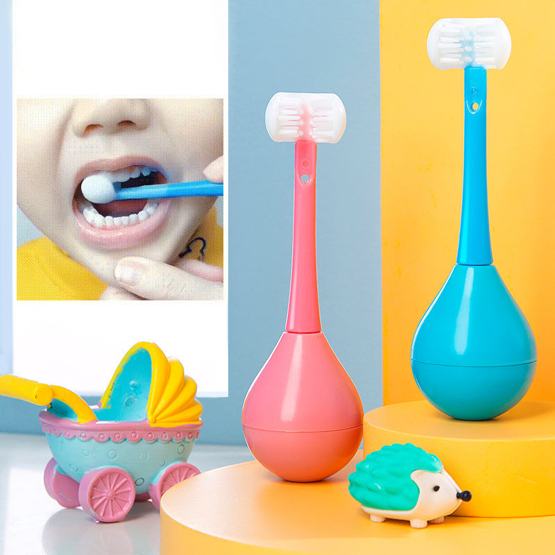 Brosse à Dents Face Triple pour Enfants