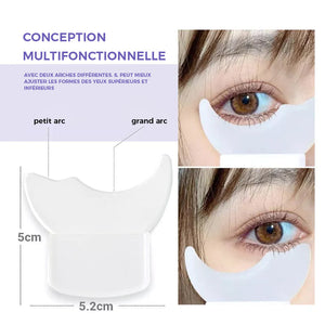 Outil de protection auxiliaire multifonction pour le maquillage des yeux