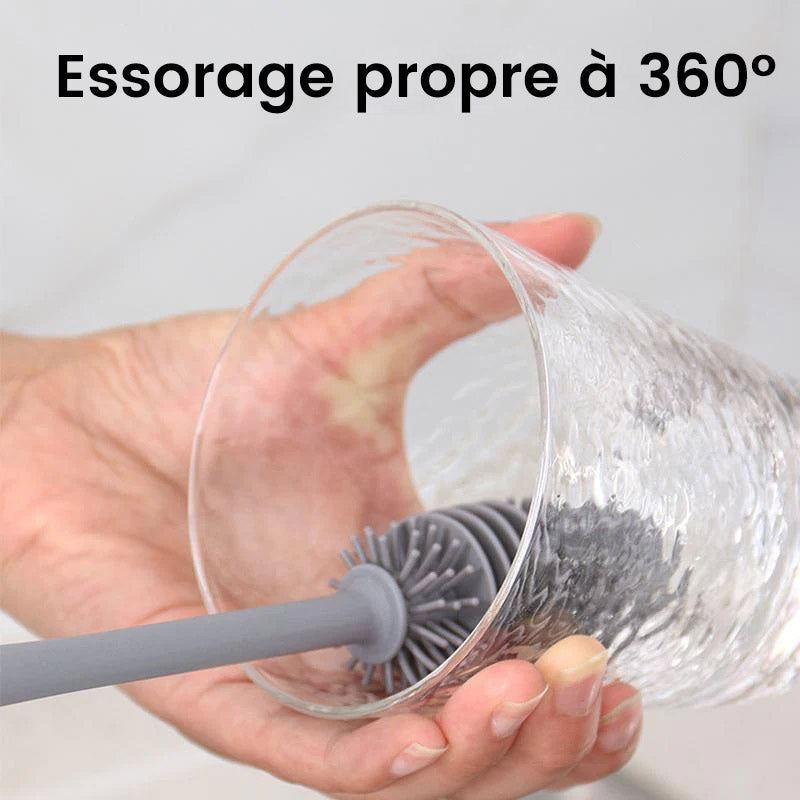 Outil de nettoyage de bouteille en verre créatif