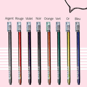 Couleur Gelée Roll Gel Stylos - Blingbling Sparkling