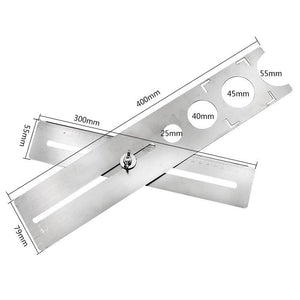 Localisateur de Trou pour Carrelage en Acier Inoxydable