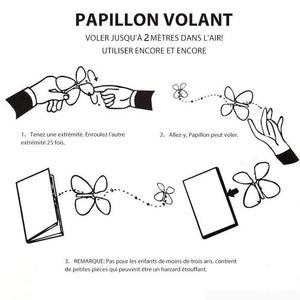 Papillons Volants Magiques (5/10 PCS)