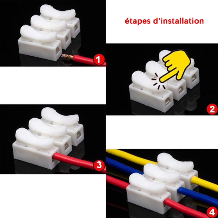 Fil de connecteur rapide à ressort
