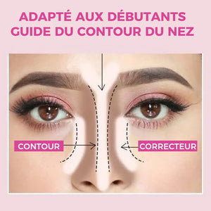 Pinceau de maquillage contour du nez