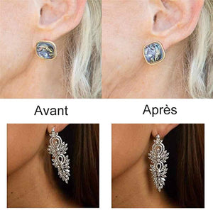 Boucle d'Oreille Arrière - Un must pour toute percée beauté