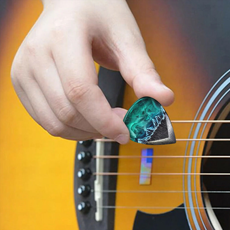 Northern Lights Guitar Pick - Le meilleur cadeau pour les musiciens