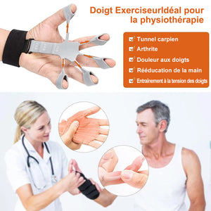 Entraîneur d'exercice de doigt de silicone