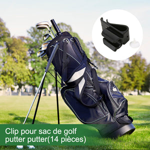 Agrafe de putter de golf, 14 pièces