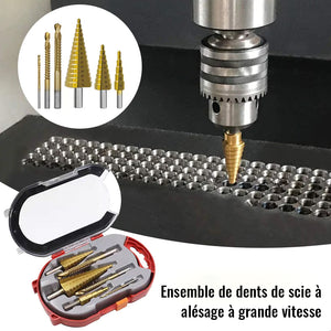 Ensemble de dents de scie d'alésage à grande vitesse (6 pièces)