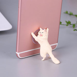 Chat Adorable Support de Téléphone avec Ventouse