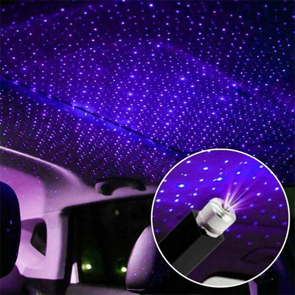 Lumière de Projection Romantique USB au Plafond pour Voiture et Maison