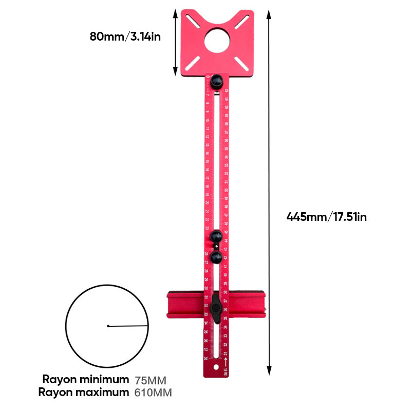 ORNERLAVIE®Support de rainure de fraisage de routeur 3 en 1