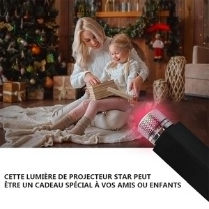 Lumière de Projection Romantique USB au Plafond pour Voiture et Maison