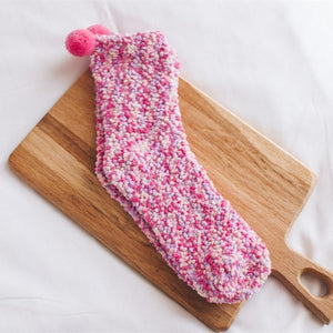 Chaussettes Cupcake Mignonnes Confortables et Moelleuses pour Hiver