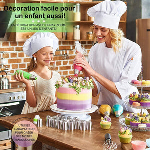 Jeu de becs pour les décorations de gâteaux