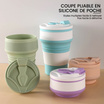 Coupe Pliable en Silicone de Poche