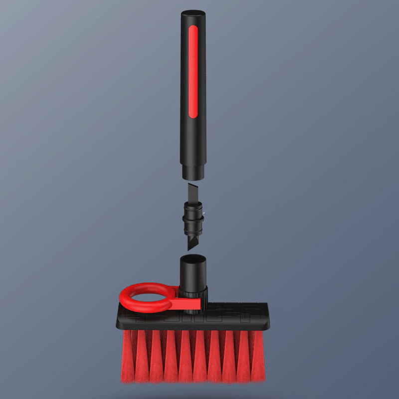 Brosse De Nettoyage 5 en 1 Pour Clavier et Écouteurs