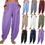 Pantalon décontracté ample pour femme