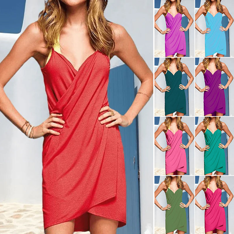 Robe de plage femme