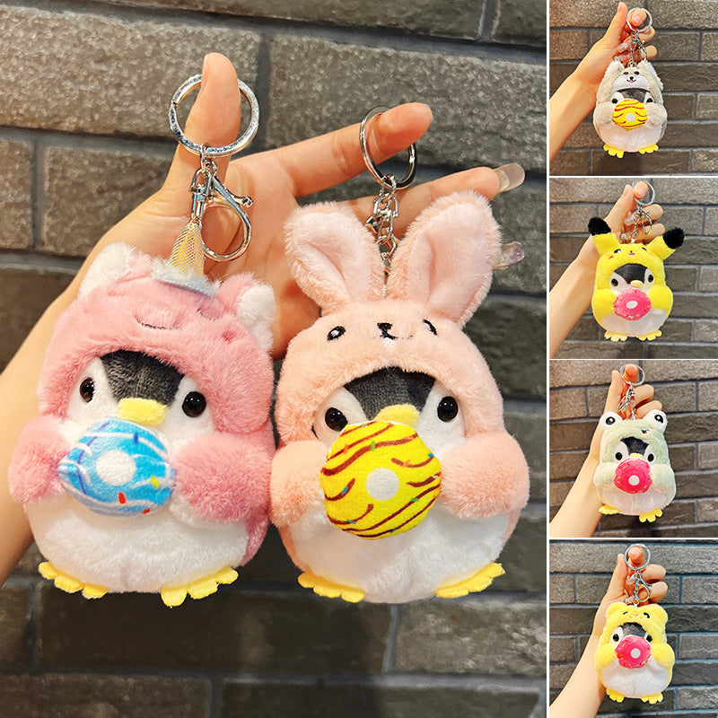 Porte-clés mignon en peluche