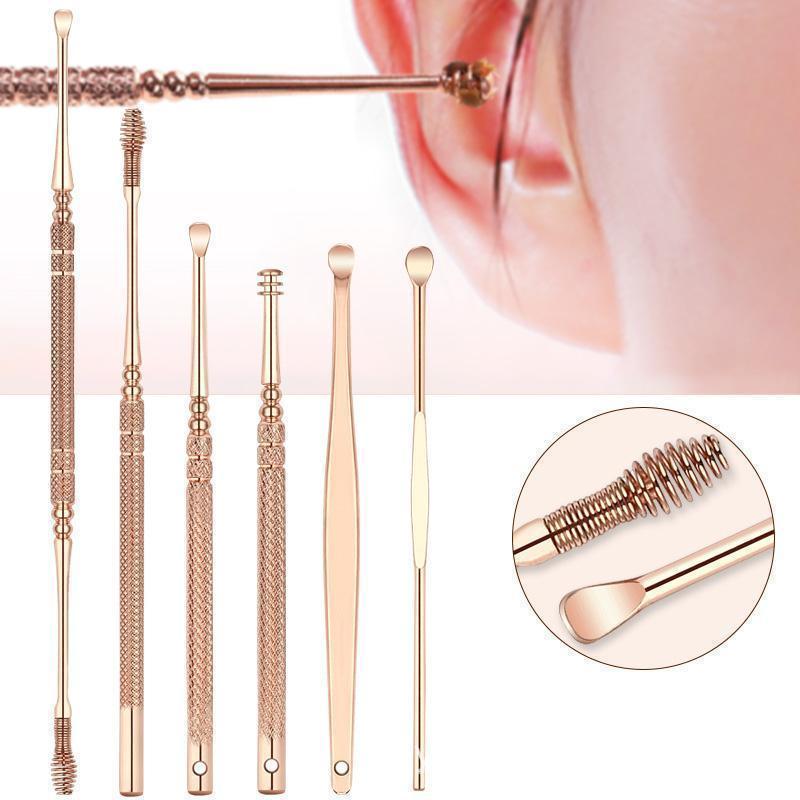 Cure-oreilles En Acier Inoxydable(6pcs)